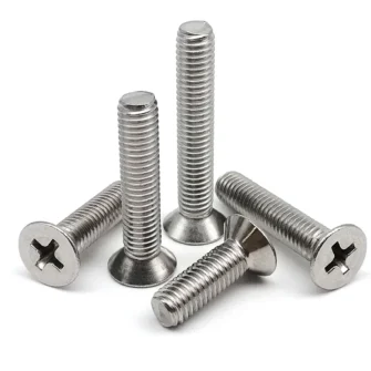 Cross Phillips Flat Countersunk Head Screw Bolt M1 M1.2 M1.4 M1.6 M2 M2.5 - M12 A2-70 304 Stainless Steel GB819