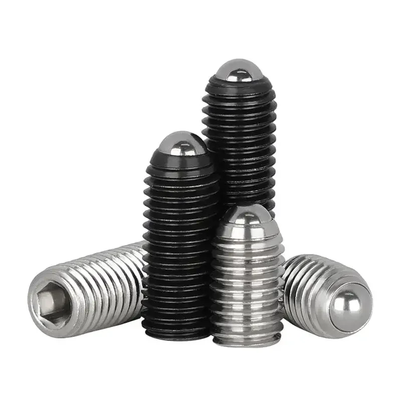 12.9 Grade 304 Stainless Steel Spring Ball Plunger Grub Point Set Screw - Image 3