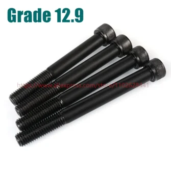 12.9 Grade Black Cabon Steel Hex Socket Cap Head Bolt