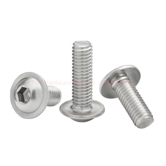 ISO7380 304 Stainless Steel Polished QCTI Screw