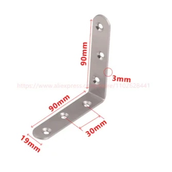 304 Stainless Steel Bracket Corner Brace