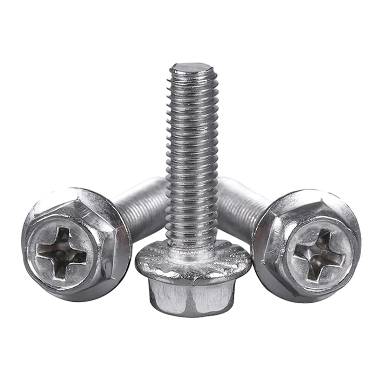 304 Stainless Steel Hexagon Flange Bolt - Image 5