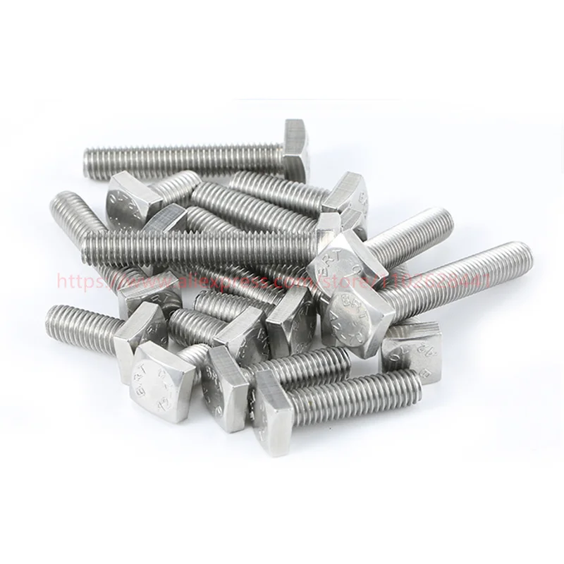 GB35 304 Stainless Steel Square Head Bolt - Image 4