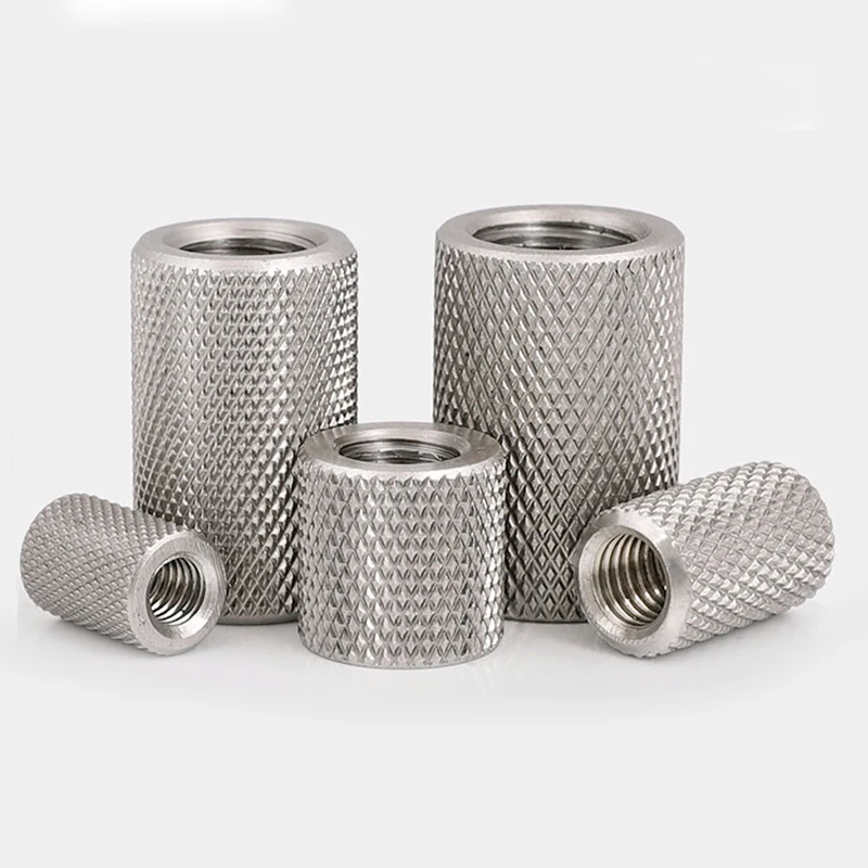 304 Stainless Steel Knurled Coupling Nut - Image 3