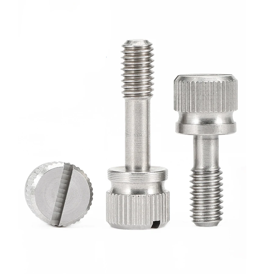 GB839 304 Stainless Steel Slotted Anti-loosening Thumb Screw - Image 2