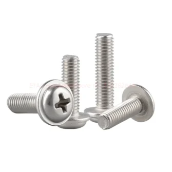 DIN967 304 Stainless Steel PWM Cross Phillips Pan Screw