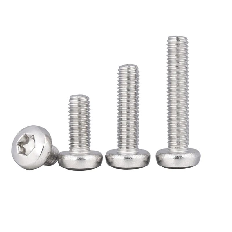 GB2672 304 Stainless Steel Pan Head Torx Machine Security Screw - Image 3