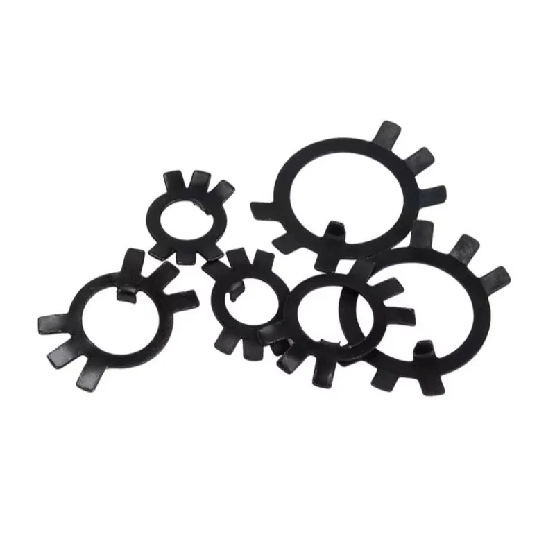 GB858 Black Carbon Steel Lock Washer - Image 5