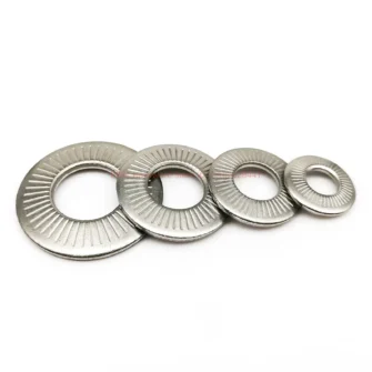 NFE25-511 304 Stainless Steel Disc Spring Serrated Lock Washer