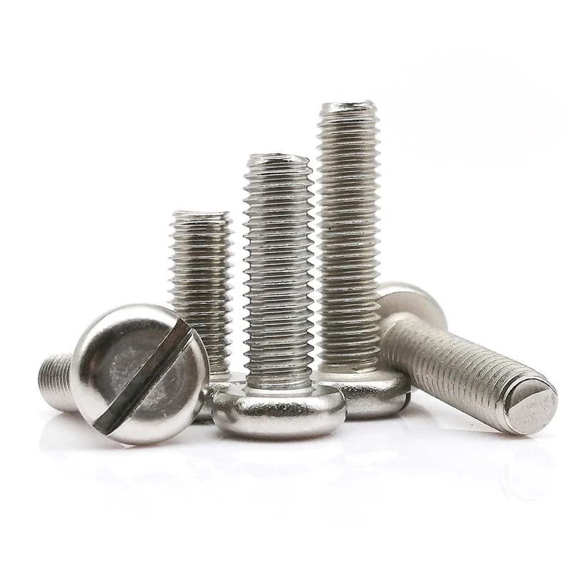 304 Stainless Steel DIN84 ISO1207 Slotted Cheese Head Screw - Image 7