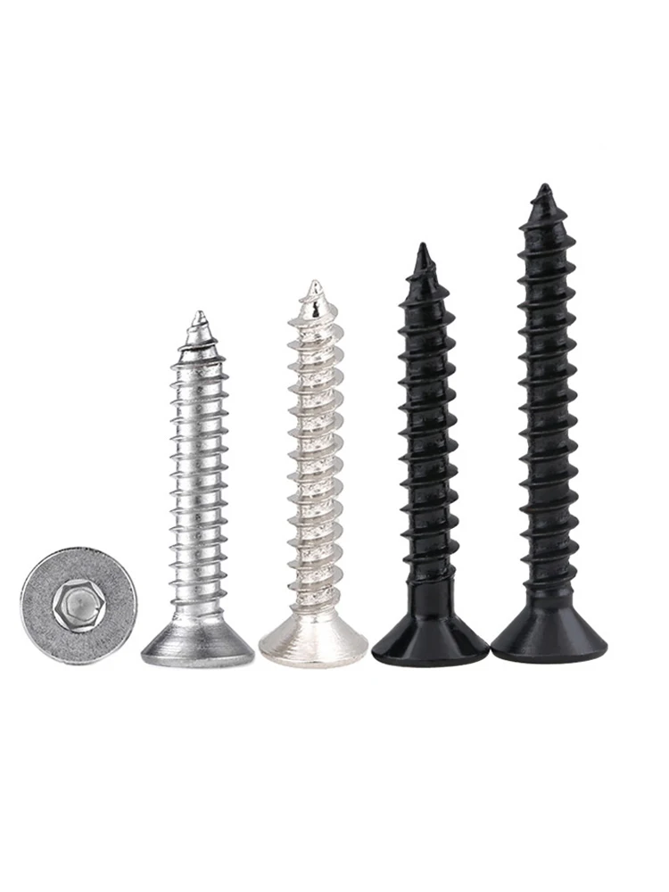 Allen Hex Socket Flat Countersunk Self Tapping Screw - Image 7