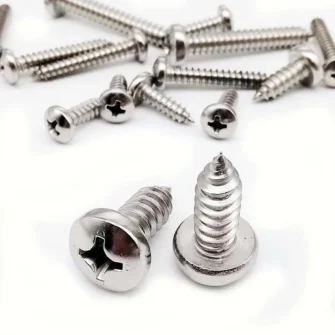 304 Stainless Steel Phillips Pan Round Head Self tapping Screw