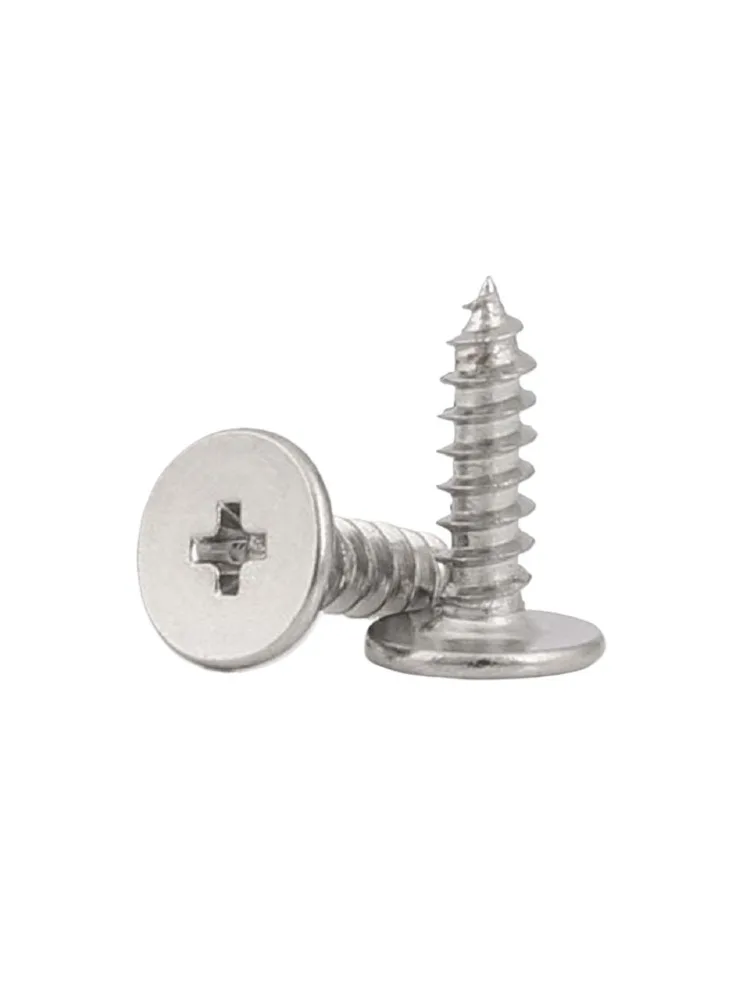 304 Stainless Steel Thin Cross Phillips Self Tapping Screw - Image 4
