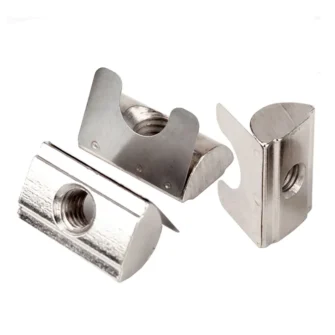 Nickel Plated Cabon Steel Shrapnel Positioning Nut