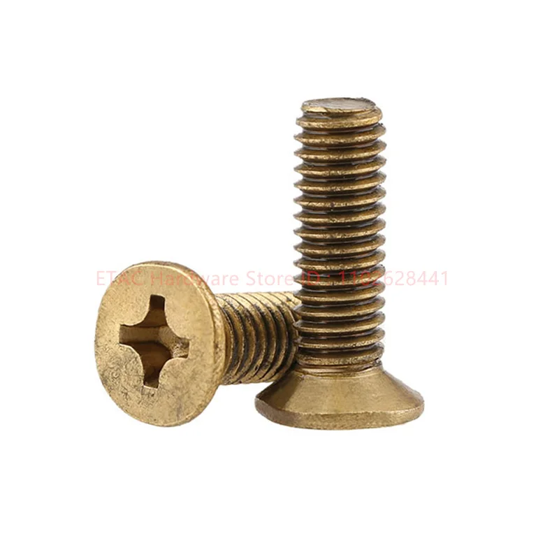 GB819 Brass Cross Phillips Countersunk Screw - Image 2
