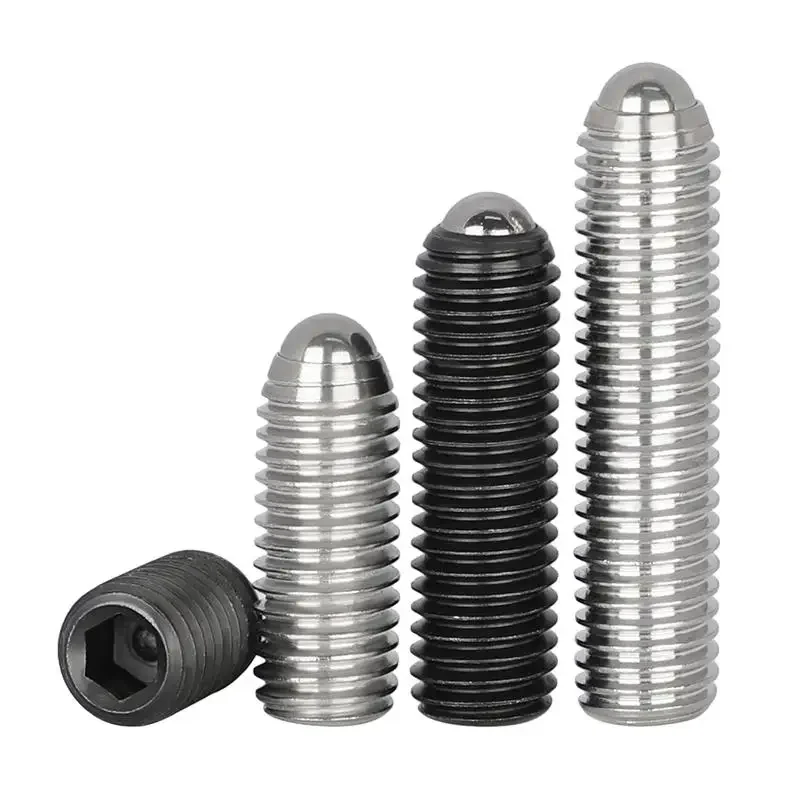 12.9 Grade 304 Stainless Steel Spring Ball Plunger Grub Point Set Screw