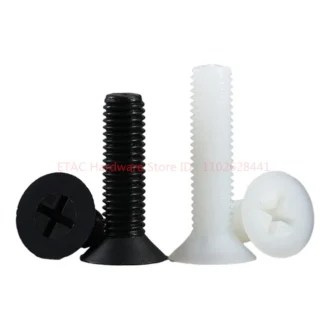 GB819 Nylon Cross Phillips Flat Countersunk Head Screw
