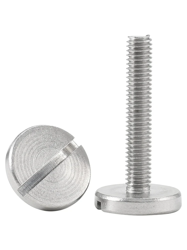 GB833 304 Stainless Steel Slotted Big Flat Head Screw - Image 8