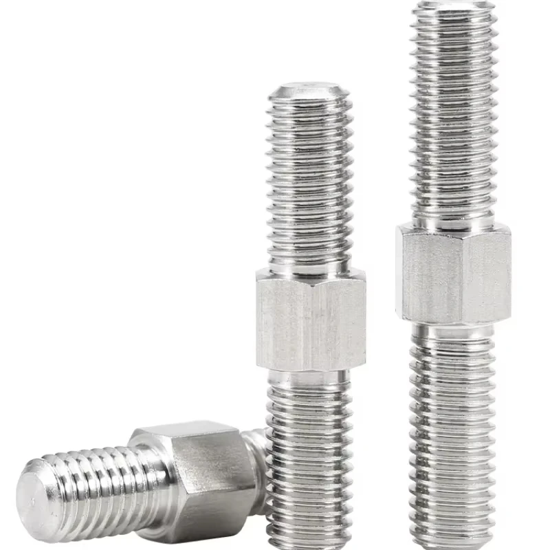 304 Stainless Steel Double End Thread Rod Stud Bolts - Image 3