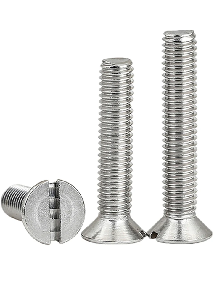 GB68 304 Stainless Steel Slotted Countersunk Screw - Image 6