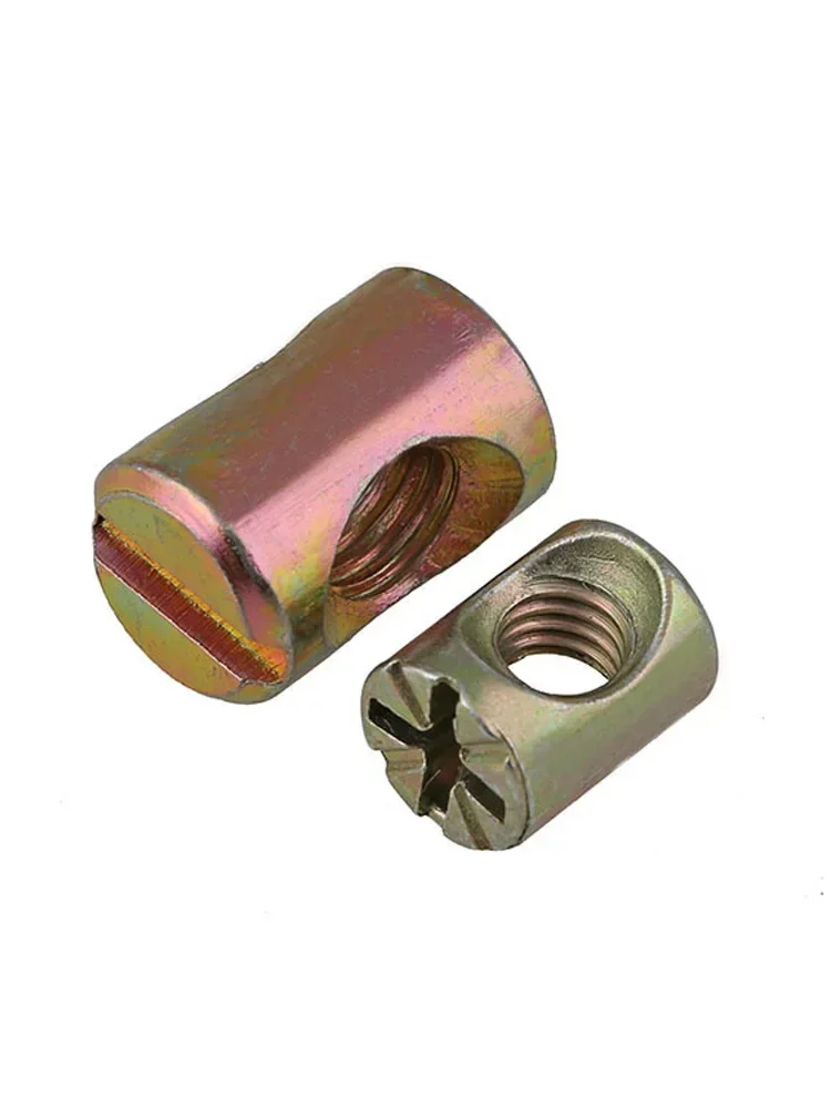 Slot/Cross Dowel Phillips Horizontal Hole Nut Hammer Embedded Nut - Image 8