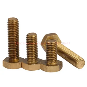 DIN933 Copper Hexagonal Bolt
