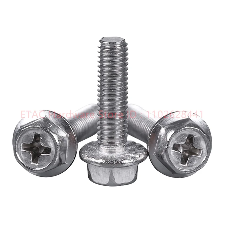 304 Stainless Steel Hexagon Flange Bolt