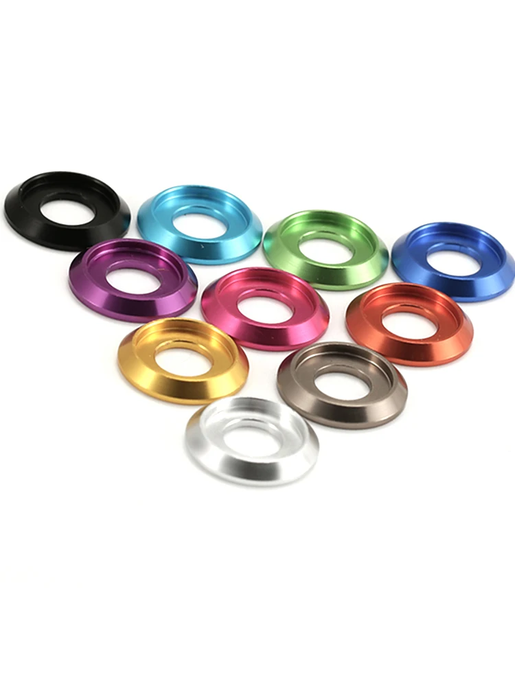 Colourful Aluminum Cup Head CNC Washer - Image 5