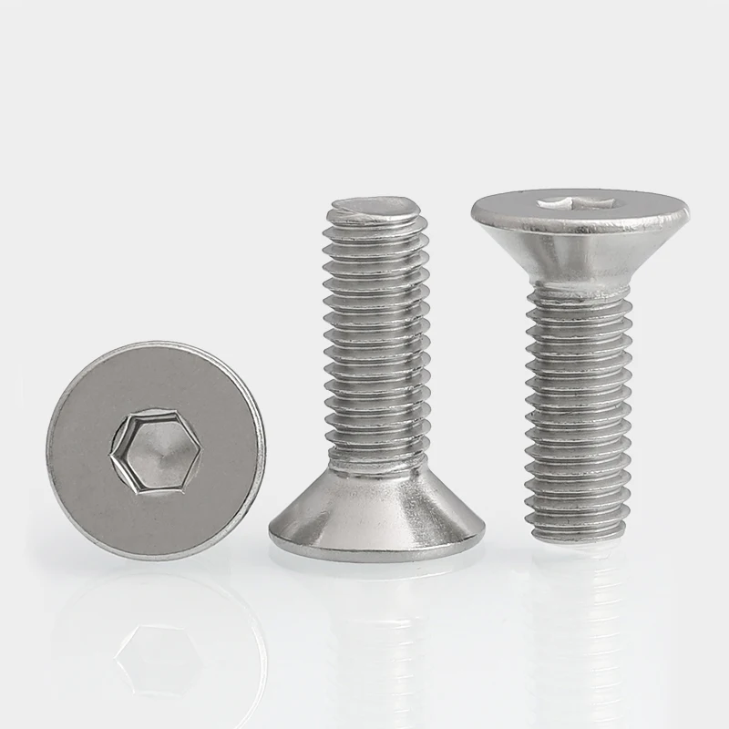 Din7991 304 Stainless Steel Hex Socket Countersunk Screw - Image 3