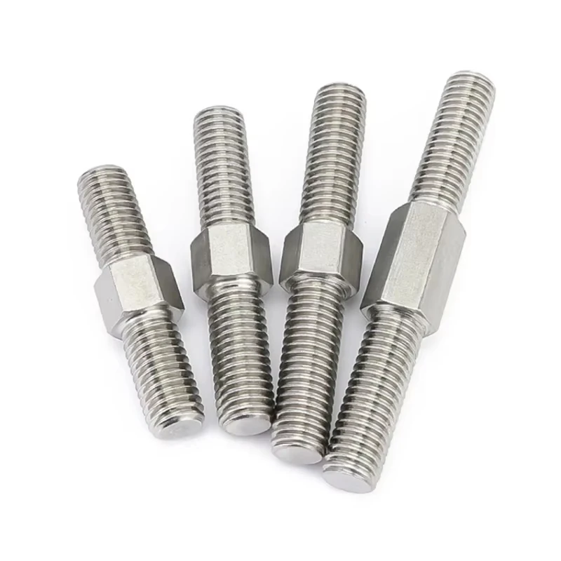 304 Stainless Steel Double End Thread Rod Stud Bolts - Image 2