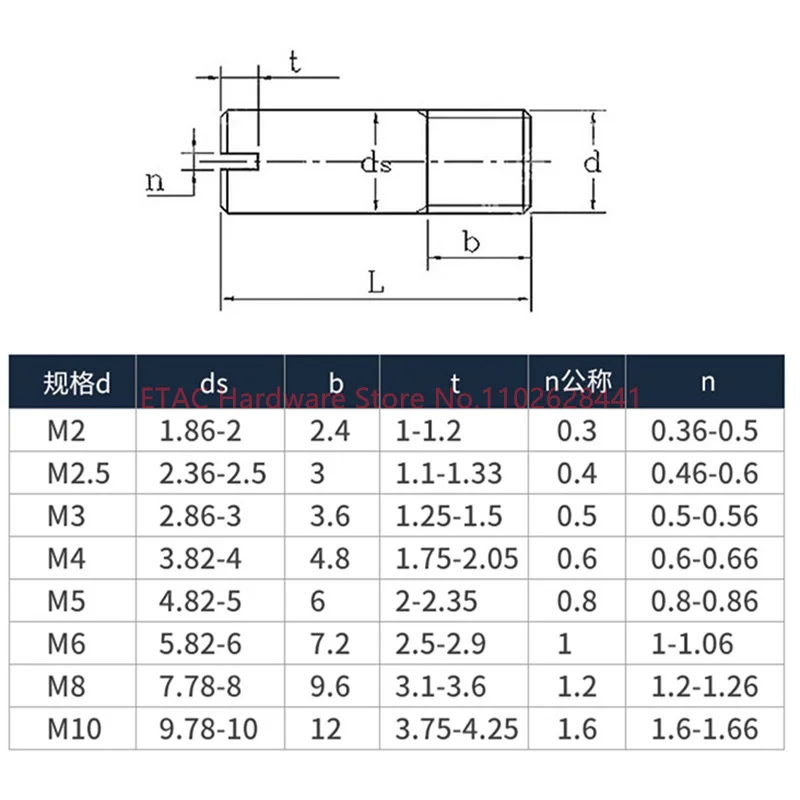 GB878 304 Stainless Steel Slotted Cylindrical Pin Locating Dowel Paraller Pins - Image 5
