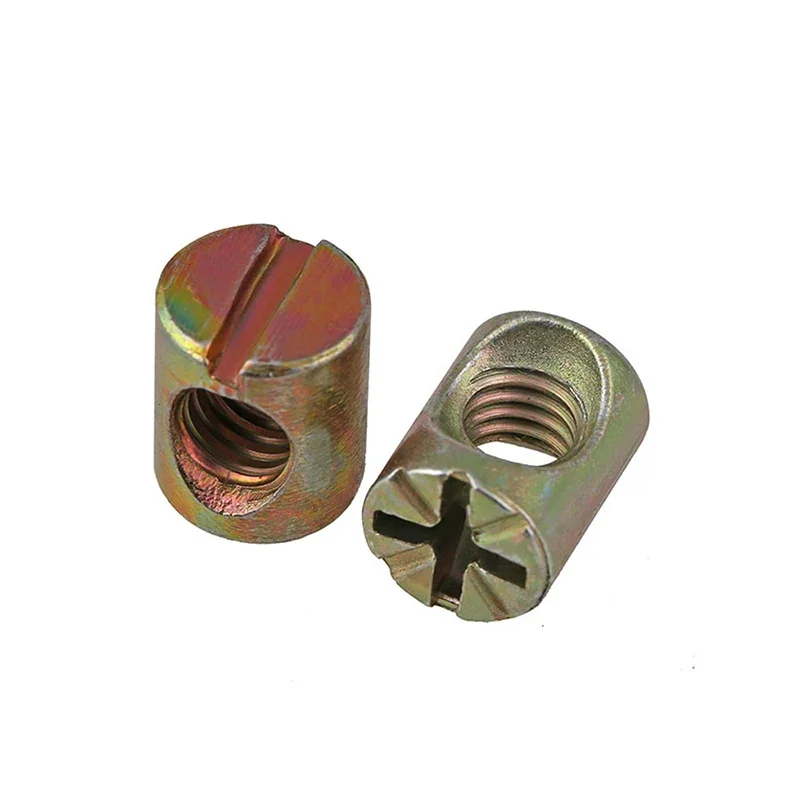 Slot/Cross Dowel Phillips Horizontal Hole Nut Hammer Embedded Nut