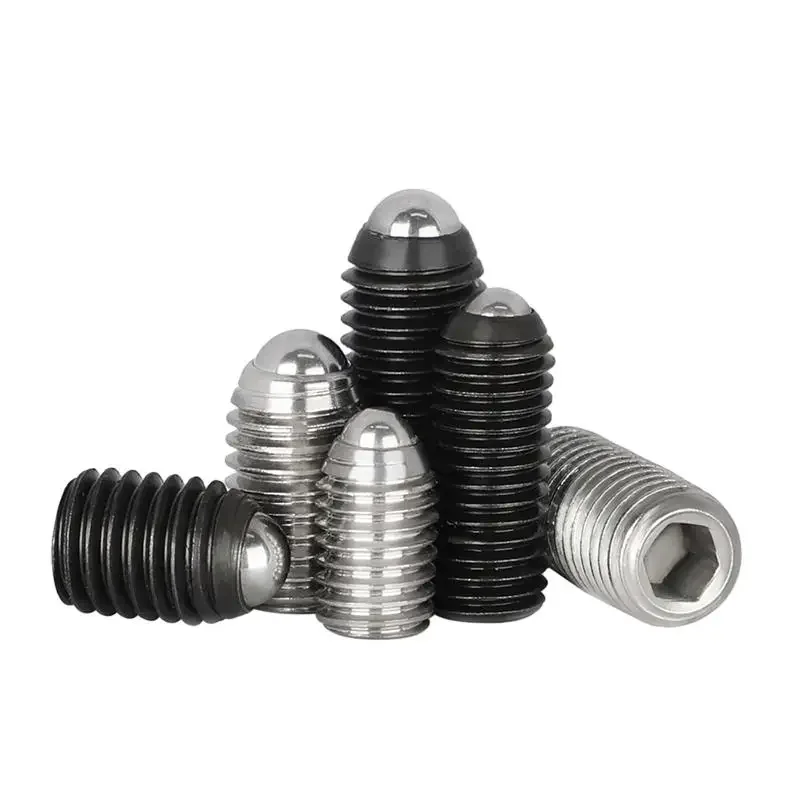 12.9 Grade 304 Stainless Steel Spring Ball Plunger Grub Point Set Screw - Image 2