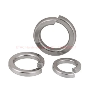 GB93 304 Stainless Steel Split Spring Lock Washer