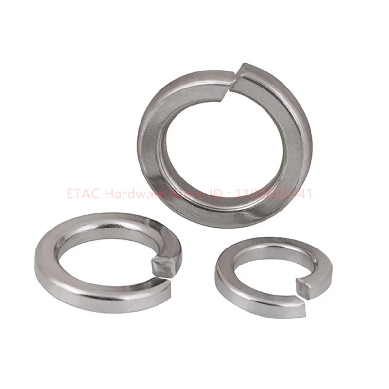 GB93 304 Stainless Steel Split Spring Lock Washer