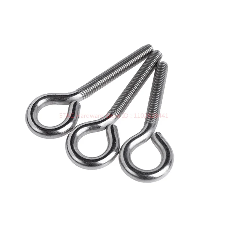 304 Stainless Steel Ring Screw Eyebolt - Image 2