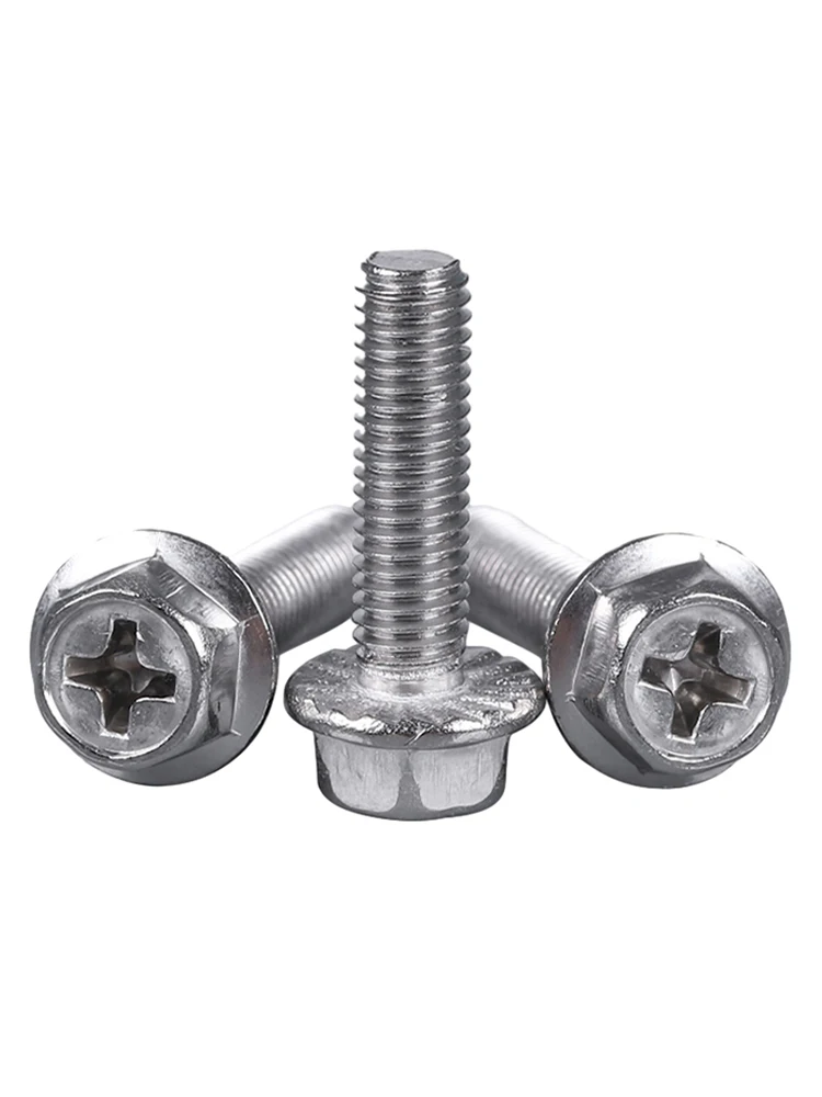 304 Stainless Steel Hexagon Flange Bolt - Image 6