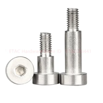 ISO7379 304 Stainless Steel Hexagon Socket Shoulder Screw