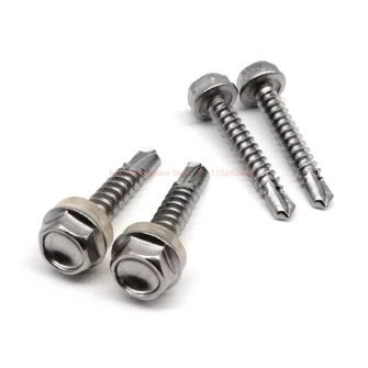 410 Stainless Steel Hexagon Self-drilling Screw