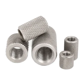 304 Stainless Steel Knurled Coupling Nut