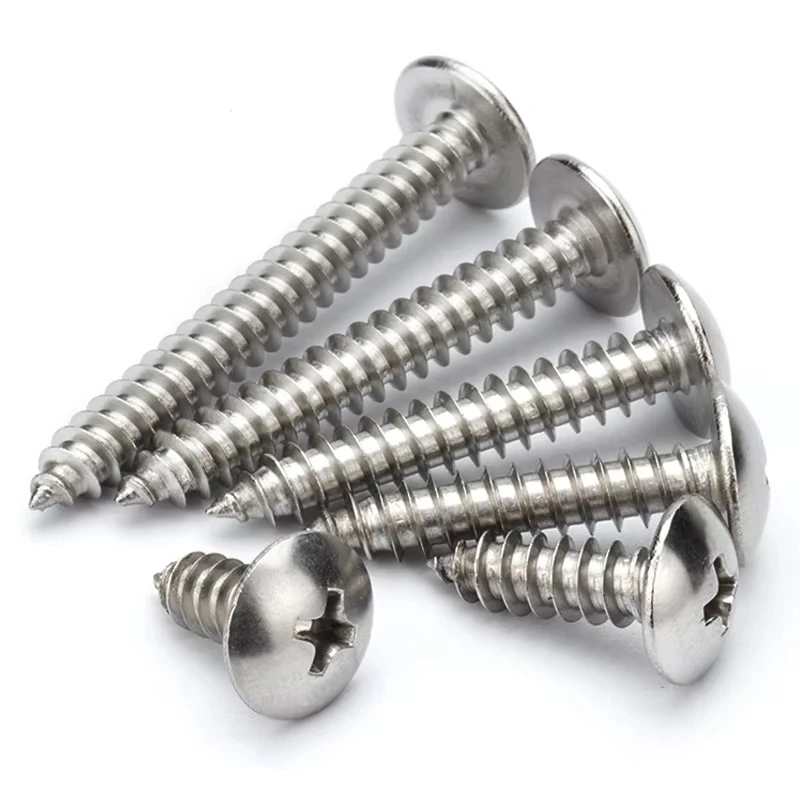 304 Stainless Steel Self-tapping Mushroom Screw - Image 2
