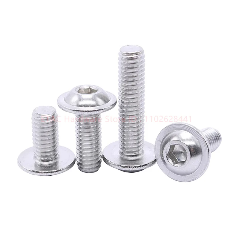 ISO7380 304 Stainless Steel Polished QCTI Screw - Image 4