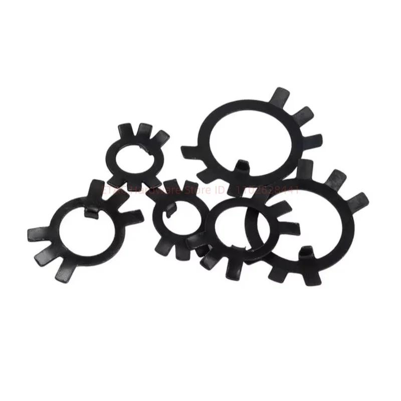 GB858 Black Carbon Steel Lock Washer - Image 2