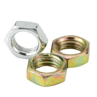 DIN439 Cabon Steel Hexagon Thin Nuts