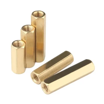 Brass Hexagonal Hollow Female Standoff