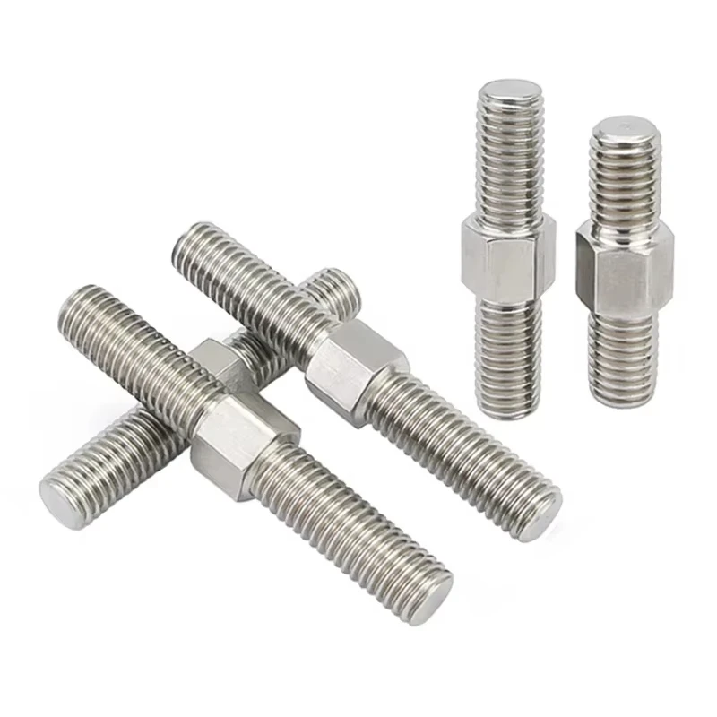 304 Stainless Steel Double End Thread Rod Stud Bolts - Image 5