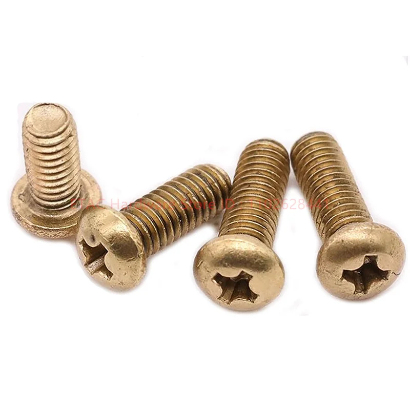 Brass Phillips Pan Head Screw