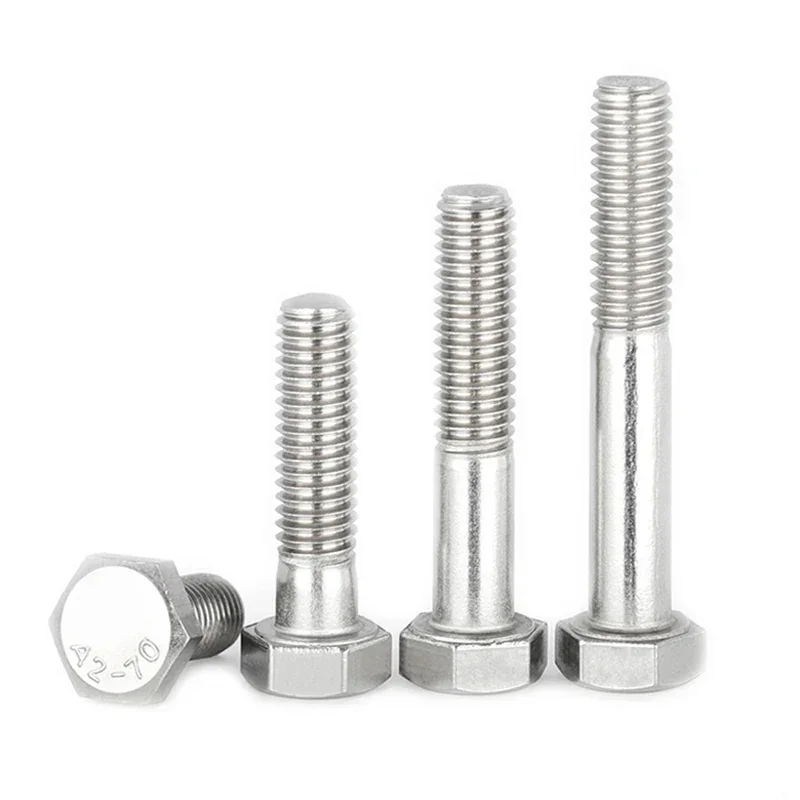 Din931 304 Stainless Steel Half Thread Hexagon Bolt - Image 7