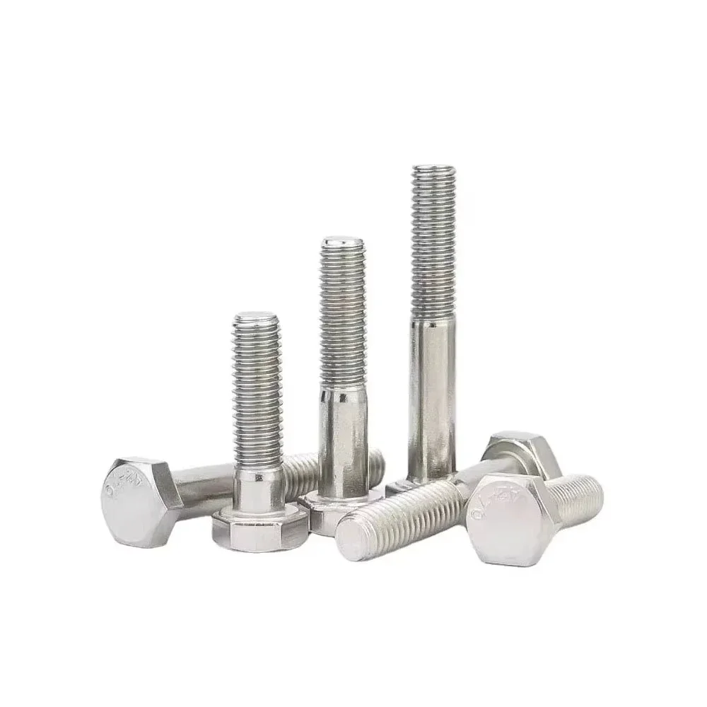 Din931 304 Stainless Steel Half Thread Hexagon Bolt - Image 5