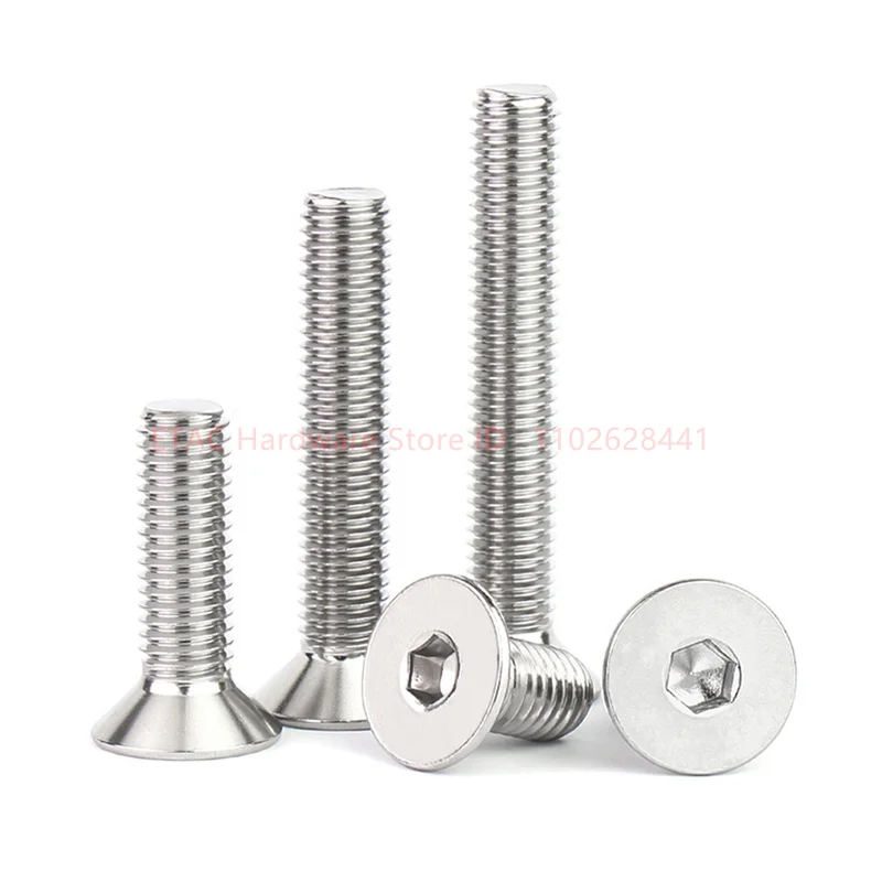 Din7991 304 Stainless Steel Hex Socket Countersunk Screw - Image 2